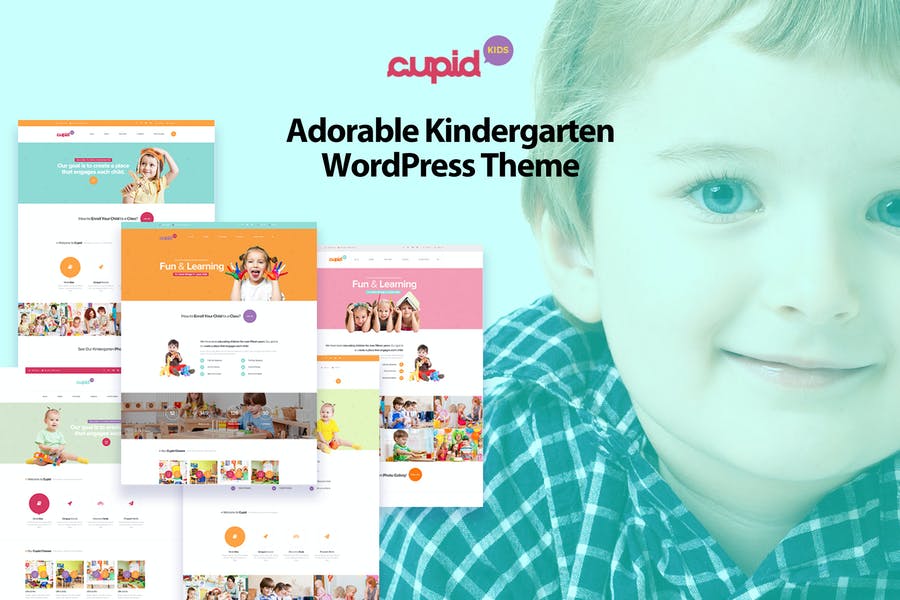 240496050-1.jpg CUPID - Adorable Kindergarten WordPress Theme - Görsel 1