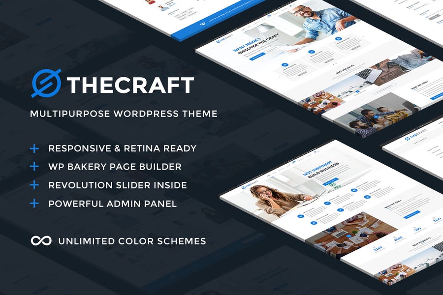 389936296-1.jpg TheCraft - Responsive Multipurpose WordPress Theme - Görsel 1