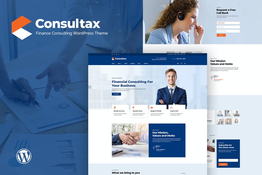463619998-1.jpg Consultax - Financial & Consulting WordPress Theme - Görsel 1