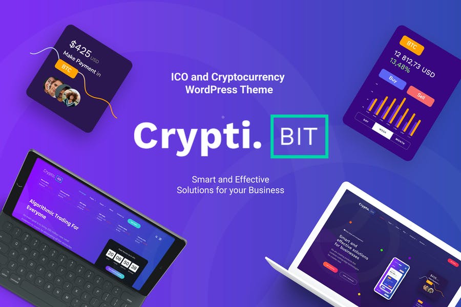 482278891-1.jpg CryptiBIT - Cryptocurrency, ICO WordPress theme - Görsel 1