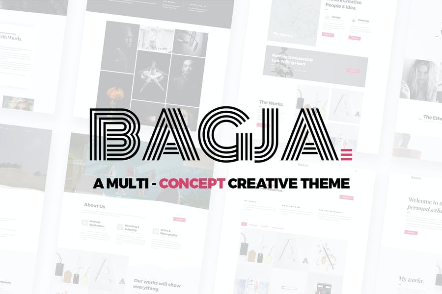 578118974-1.jpg Bagja - Responsive Multi Concept & One Page Portfo - Görsel 1