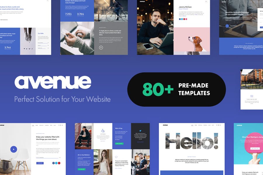 614221791-1.jpg Avenue - Creative Multi-Purpose WordPress Theme - Görsel 1