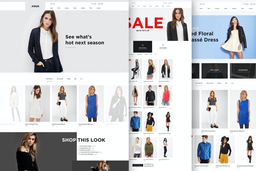 637916610-1.jpg Voux Fashion Shopping Theme - Görsel 1