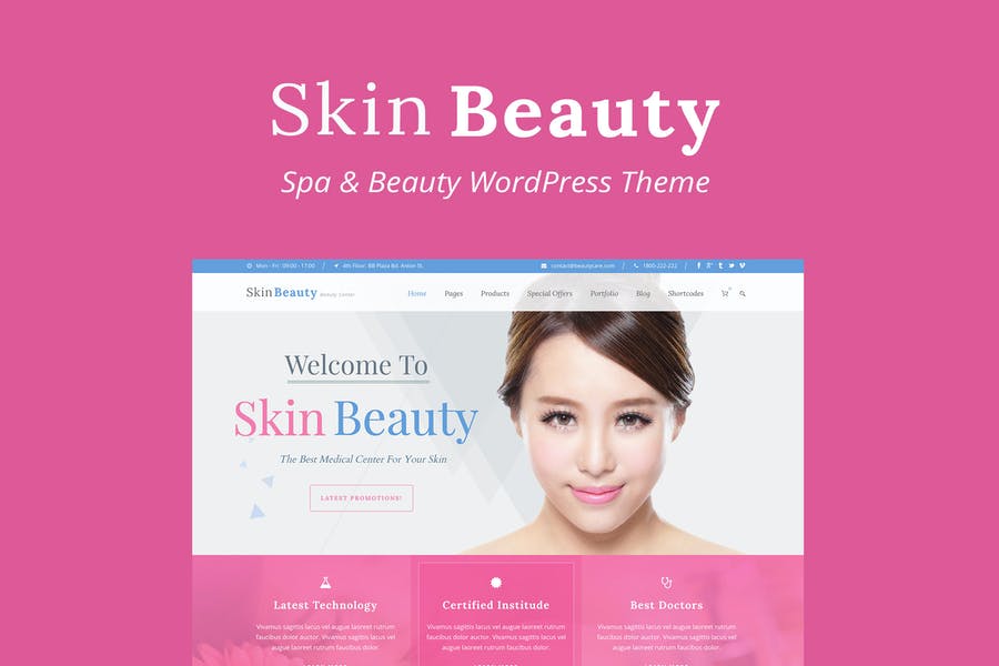 812607907-1.jpg Skin Beauty - Beauty | Spa | Salon WordPress Theme - Görsel 1