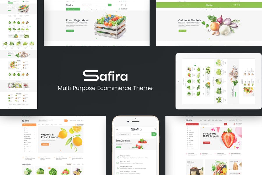 840160962-1.jpg Safira - Food & Organic WordPress Theme - Görsel 1