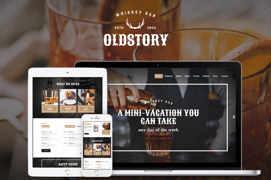 927033049-1.jpg OldStory - Whisky Bar | Pub | Restaurant WP Theme - Görsel 1