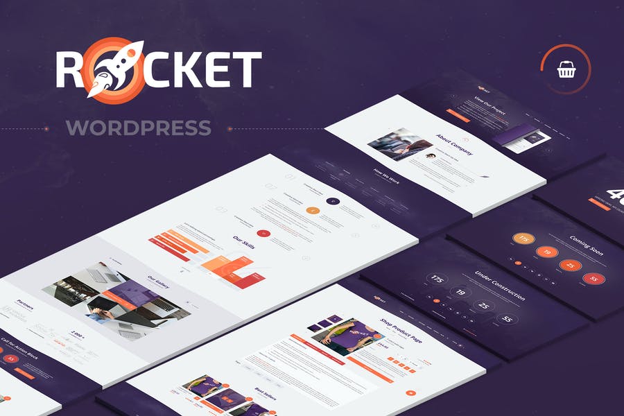 984475015-1.jpg Rocket - Creative Multipurpose WordPress Theme - Görsel 1
