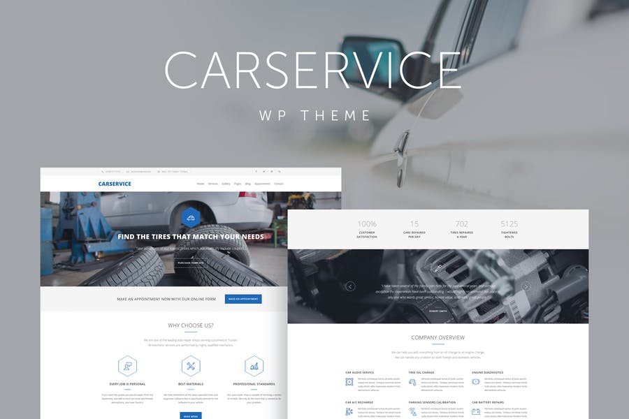 991172745-1.jpg Car Service - Mechanic Auto Shop WordPress Theme - Görsel 1
