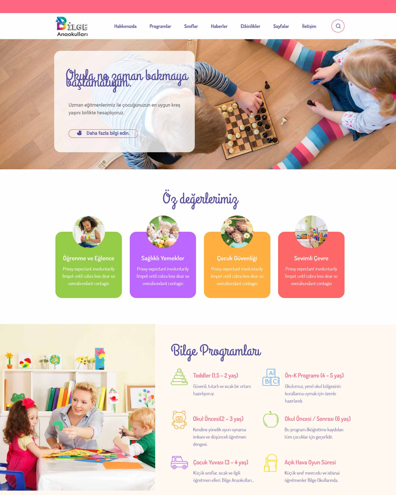 anaokul.jpg 51-Hazır Anaokulu Web Sitesi - Görsel 1