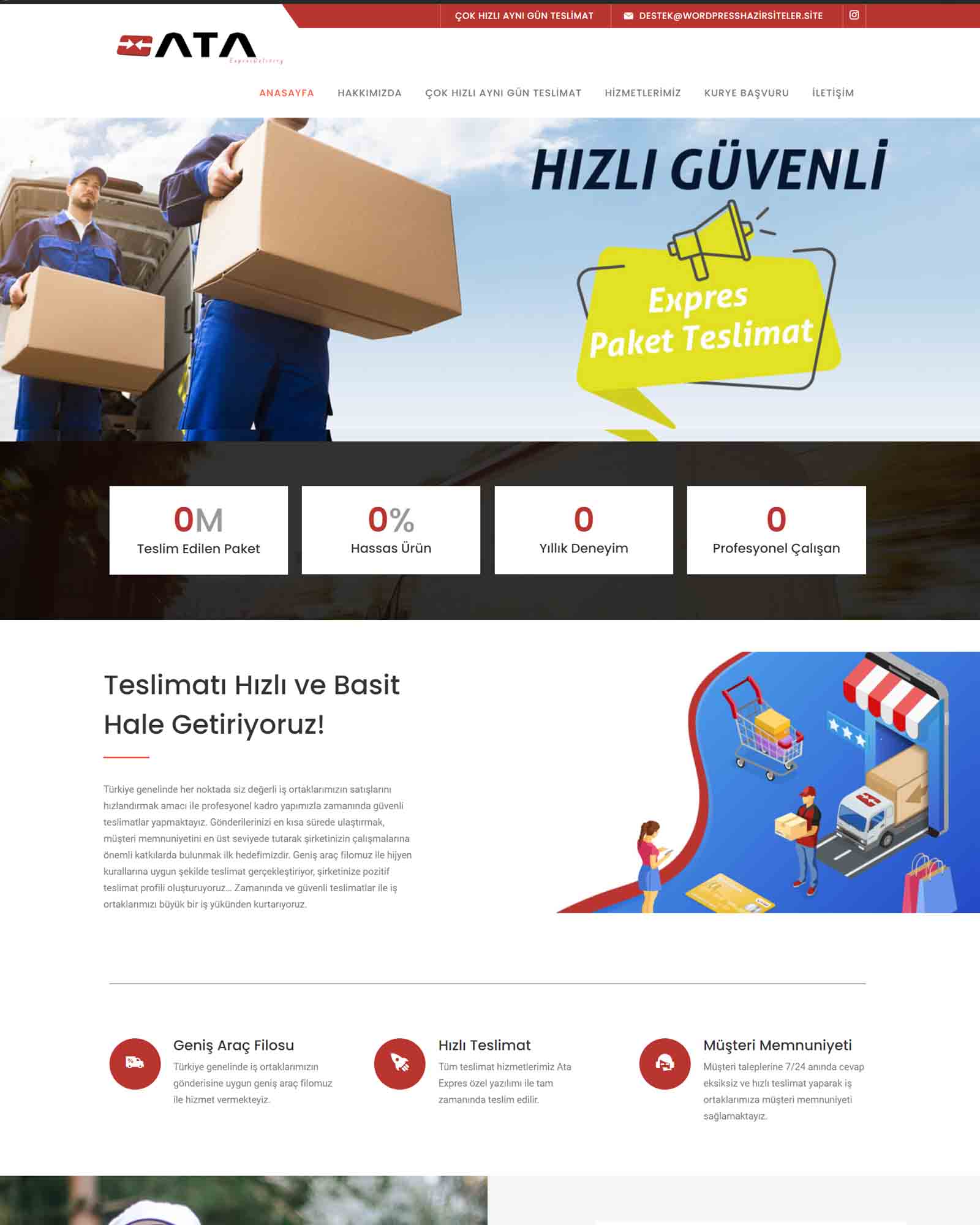 kargo.jpg Hazır Kargo ve Kurye Firması Web Sitesi - Görsel 1