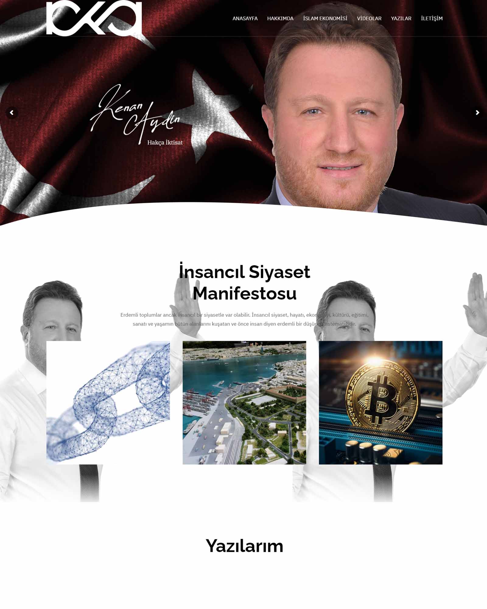 kisisel.jpg Hazır Kişisel Tanıtım Sitesi (hazır siyasi parti sitesi) - Görsel 1