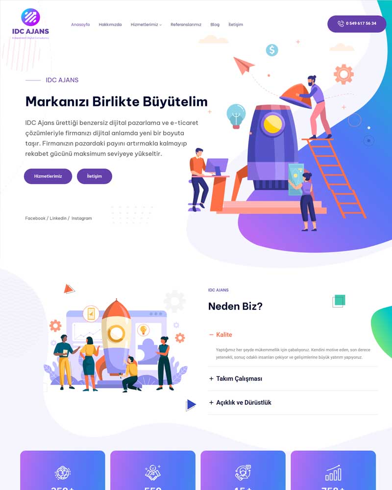 hazir-ajans-web-sitesi Hazır Web Ajans Web Sitesi - Görsel 1