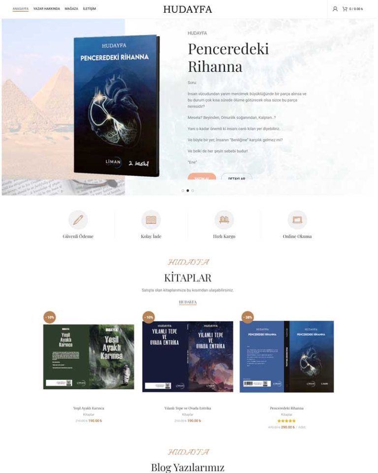 Hazır Web Sitesi Fiyatları