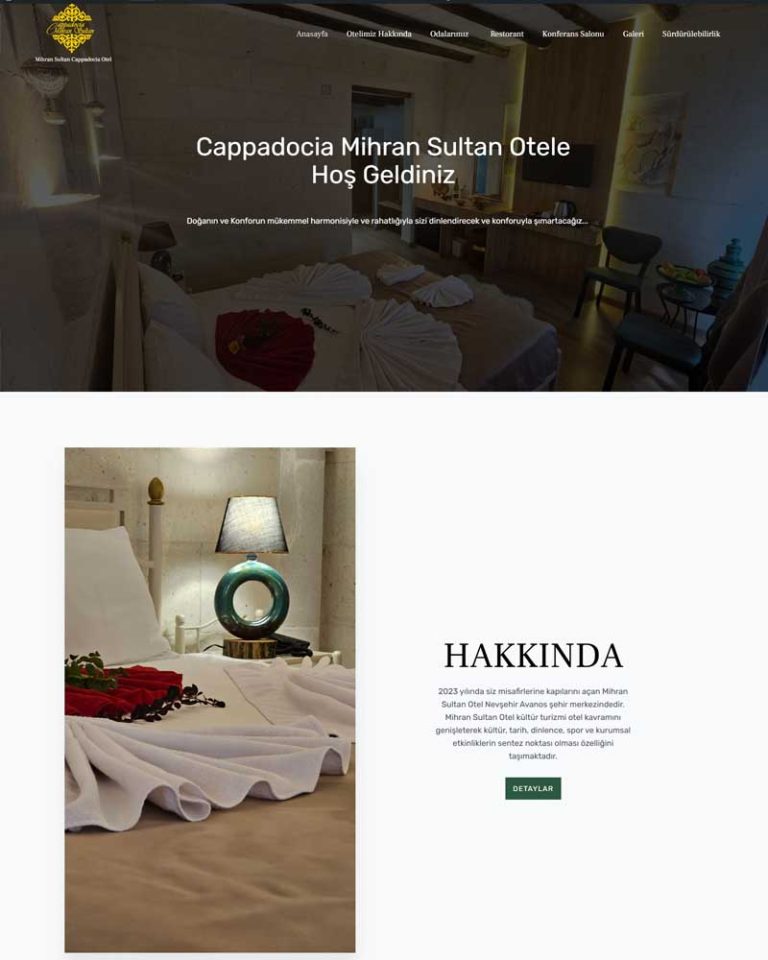 Omega Web Tasarım, otelcilik sektörü için özel olarak geliştirdiği "Hazır Otel Web Sitesi" çözümleriyle, tesisinizi dijital dünyada 5 yıldızlı bir deneyime dönüştürüyor.